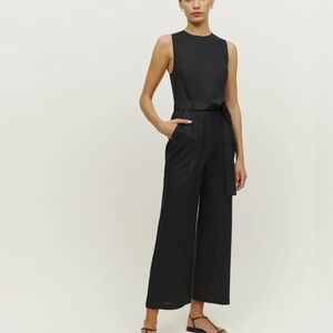 NWT 💫 Reformation Naomi Linen Jumpsuit